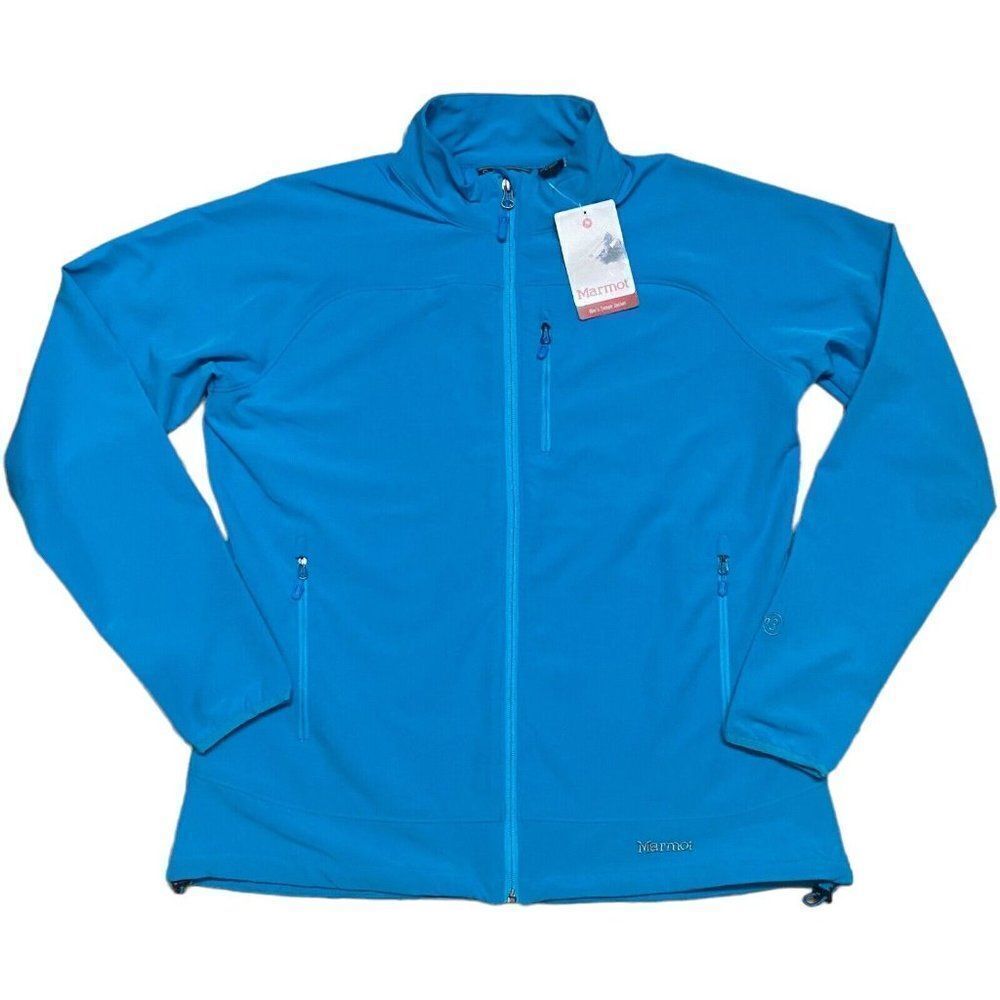 MARMOT Tempo Women's XL Lightweight‎ Soft Shell Jacket Full Zip Layer Hike Fall